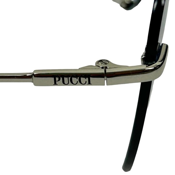 Emilio Pucci Blue Tinted EP13316Y Triangular Ombre Sunglasses - Picture 4 of 5